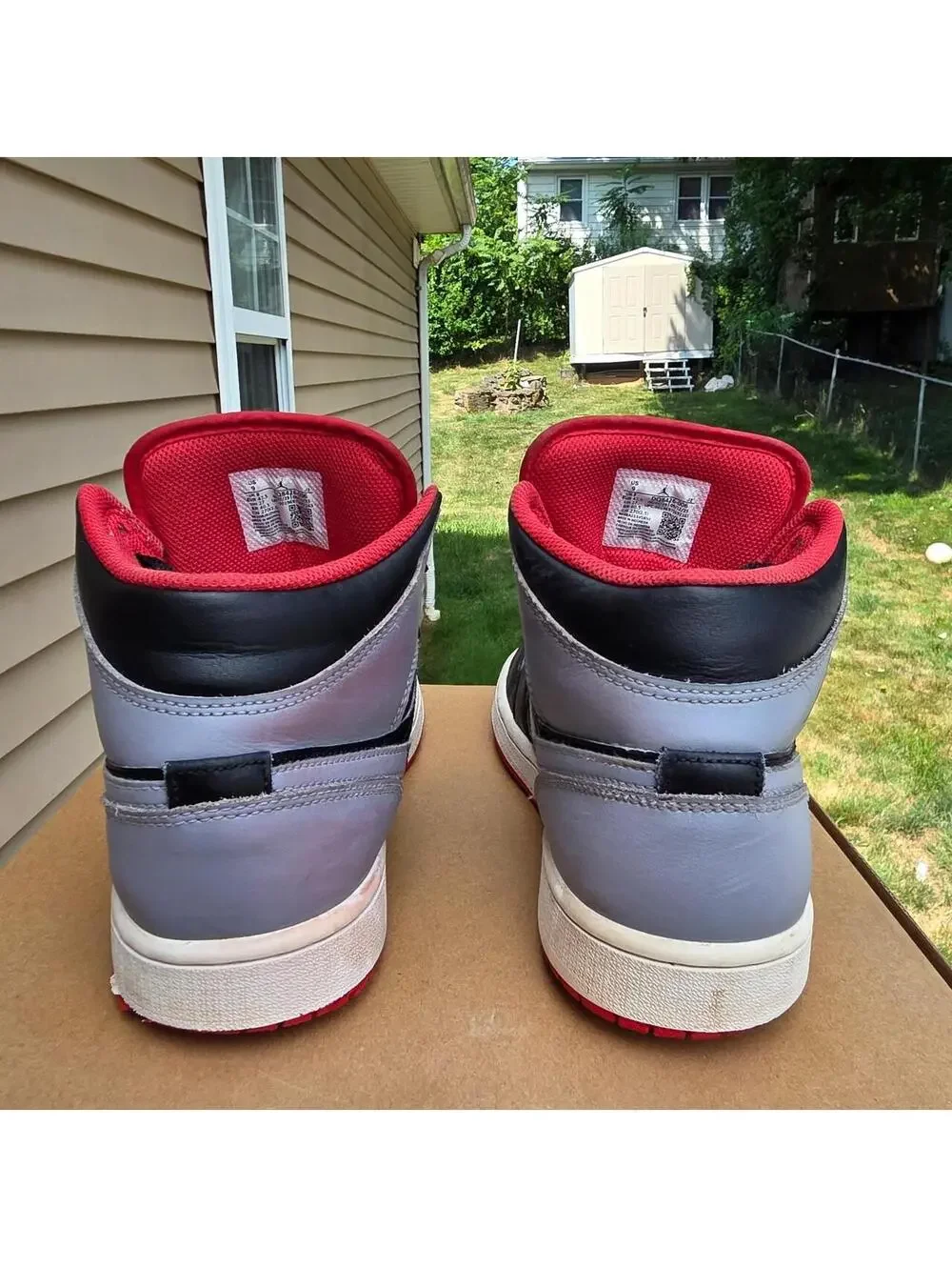 Jordan 1 Mid SE black multi coloured trainers. Size US 9 #sneakers #jordan